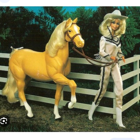 Vintage 1980 Barbie doll’s horse Dallas Golden Palomino #3312 - Picture 17 of 17